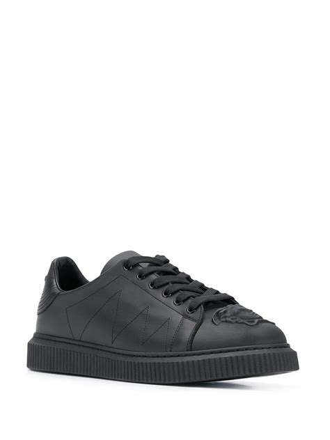 amazon.com amazon.com versace collection men's medusa logo low top sneakers|Amazon.com: Versace Shoes Men.